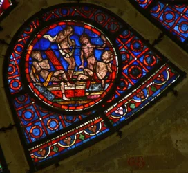 Scene from the Last Judgement: Souls Rising at the Sound of the Trumpet