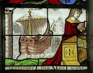 Female Donor and a Boat