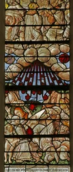 Window Depicting a Scene from the Book of Revelation: Stars Falling from Heaven