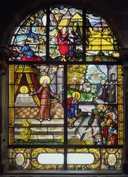Window depicting the Gathering of the Manna, 1612-22