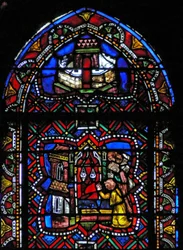 Window depicting St Agatha