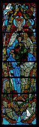 Window depicting the Virgin and Child