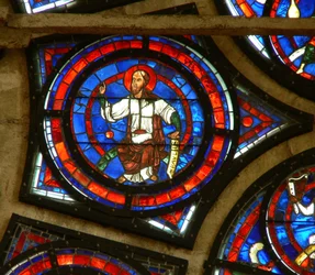 Window depicting St Paul
