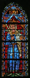 Window w103 depicting Judith