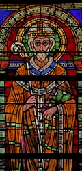 Window w109 depicting St Martin
