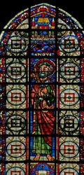 Window w109 depicting St Peter