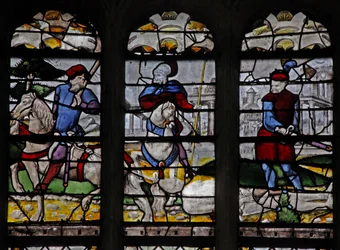 Window depicting the Martyrdom of a Saint
