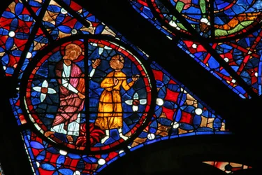 Window w115 depicting Abel