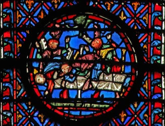 Satan Causing Chaos to Job and His Family