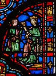 Esther Sends Hathach to Mordecai