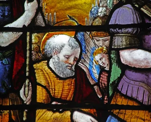 Window depicting St Peter