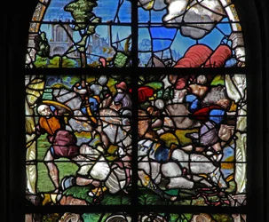 Window depicting the Conversion of St Paul