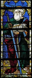 Window depicting St Paul