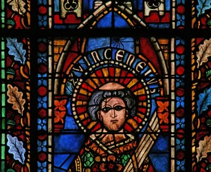 Window w201 depicting St Vincent