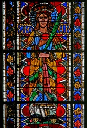 Window w202 depicting St Catherine