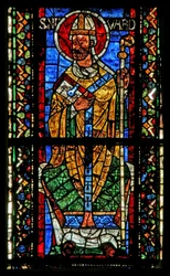 Window w203 depicting Archbishop Nivard