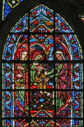Window depicting the Presentation in the Temple