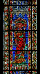 Window w204 depicting St Posia
