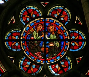 Window depicting Angels with Censers