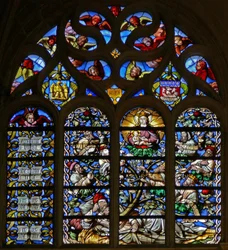 Window depicting the Tree of Jesse