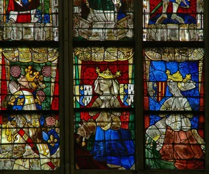 Window depicting Louis II d