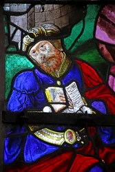 St Peter with Simon Magus Who Tears Up His Books