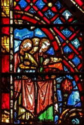 The Israelites are led by an angel