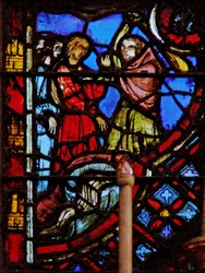 The young women are maltreated by shepherds