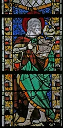 Window depicting St John the Baptist