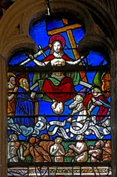 Window depicting the Last Judgement