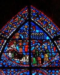 Window depicting Joseph