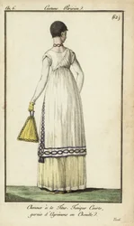 Woman with Titus haircut at Tivoli Gardens