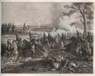 Battle of Castiglione: In his Italian campaign, Napoleon defeats the Austrians under Wurmser, forcing them to retreat to Mantua. 5 August 1796 - New National Encyclopedia by Maurice La Charest - 1870