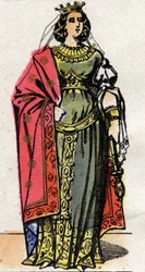 Portrait of Brunehaut