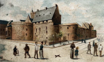 View of the Castle of Nantes (Lower Loire)