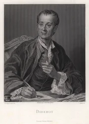 Portrait of the Writer, Essayist and Philosopher Denis Diderot