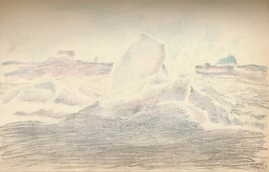 Ice near the Fram, 4th July 1894