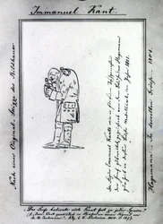 Kant mixing mustard, 1801