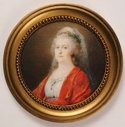 Portrait miniature of Czarina Catherine the Great