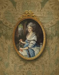 Portrait of Princess Elisabeth Wilhelmine Louise, daughter of Duke Eugene of Wurttemberg, 1788