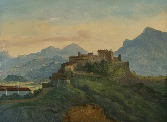 Fortress Hohensalzburg. Around 1826/35