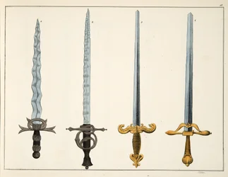 Swords, plate from 