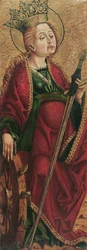 St. Catherine (Inside) and St. Stephen? (Outside)