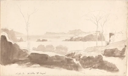 View of the Islands of Nisida and Capri