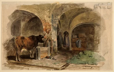 Stable with Cow