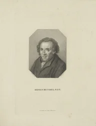 Portrait of Moses Mendelssohn