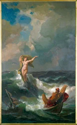 Ulysses and Leucothea
