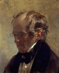 Portrait of the painter Carl Vogel von Vogelstein