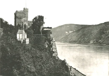 Rheinstein Castle on the River Rhine, Germany
