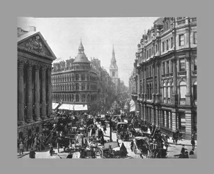The Mansion House and Cheapside, London, c1900